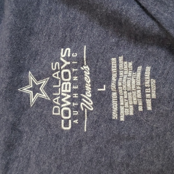 Dallas Cowboys Authentic Est in 1960 Comemeration T Shirt Sz L - Picture 6 of 8